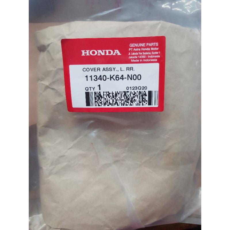 11340-K64-N00 TUTUP GEAR DEPAN CBR250RR ORI