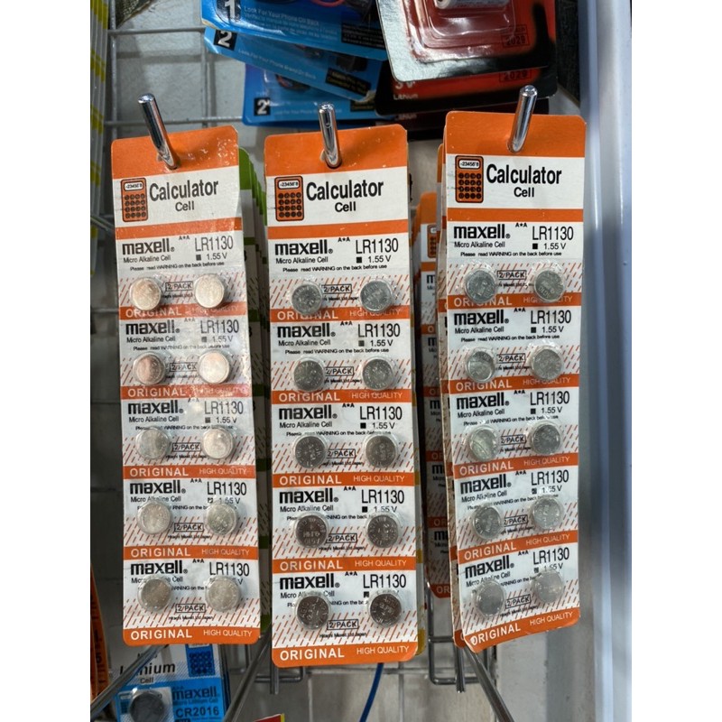 Batre Kalkulator LR1130 Maxell Jam Tangan Batre Baterai