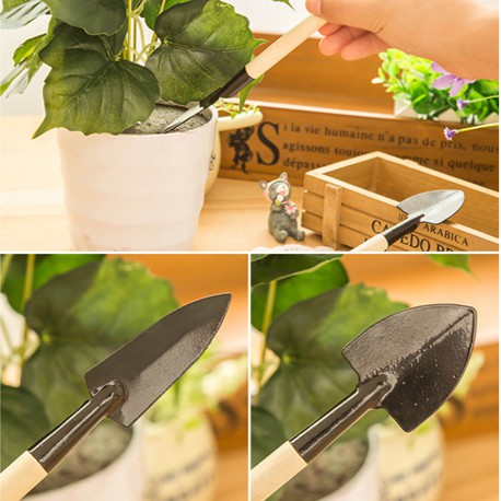 3 pcs Mini Sekop Garden Tools Alat Berkebun Taman Pasir Bunga Tanaman