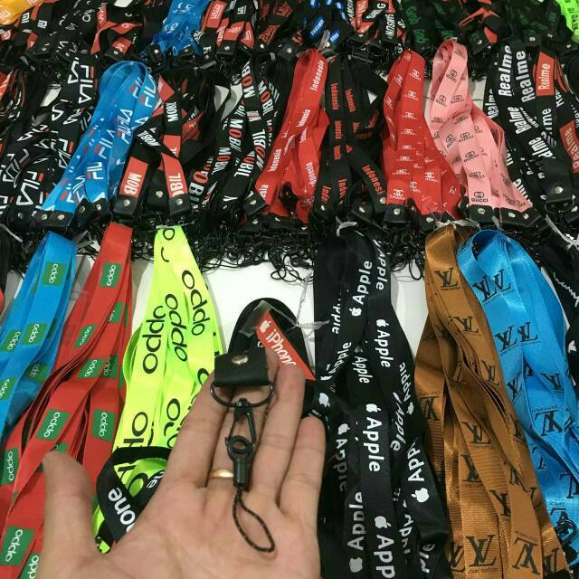 gantungan tali hp brand
