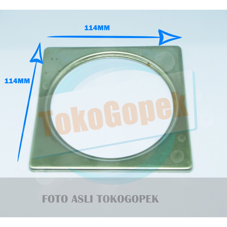 SOLIGEN 1088 FLOOR DRAIN STAINLESS - SARINGAN GOT 4&quot; INCH
