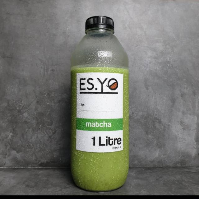

ES.YO Matcha 1Litre (bisa buat 7 porsi)