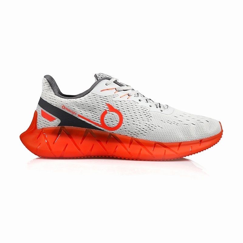 Sepatu Running Ortuseight Reflow Grey Orange Original