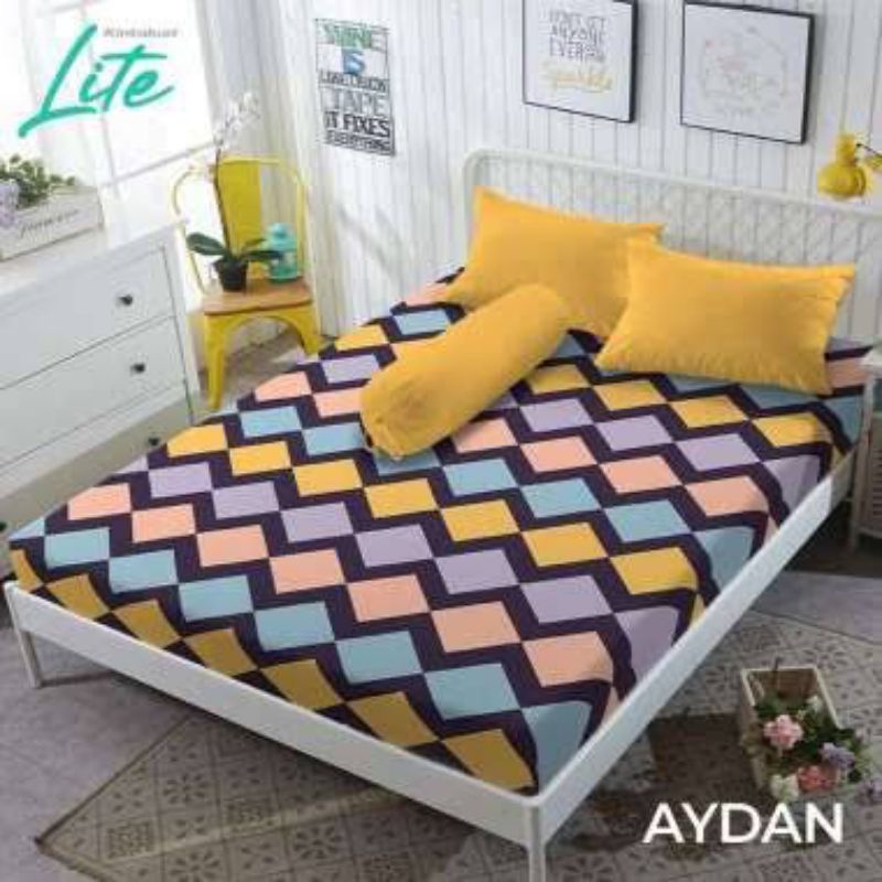 Sprei Hawaii Ukuran (160 &amp; 180)x200cm B2