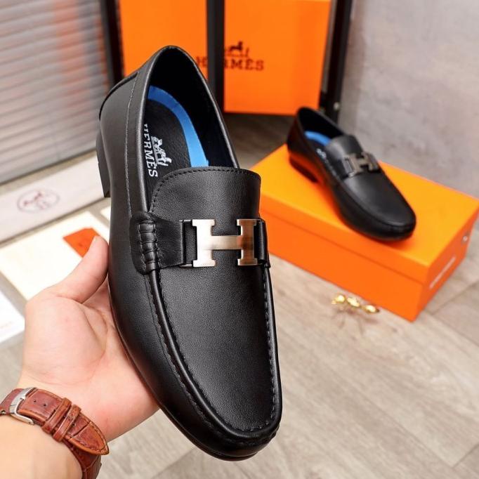 Sepatu Pantofel Branded New Pria / Sepatu Clone 1:1 Ori Terlaris #N13 Toko.Rosesare