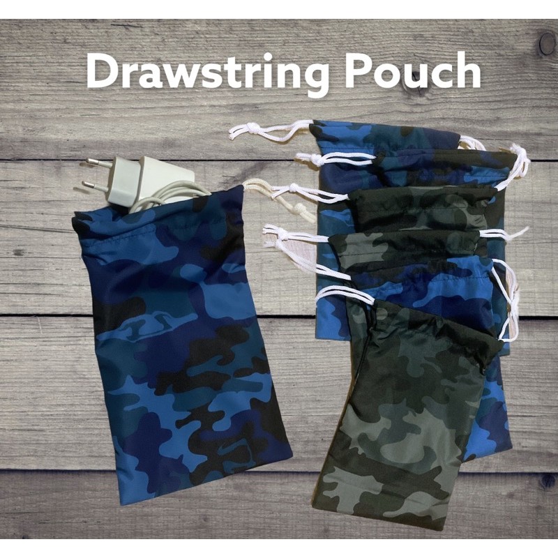 Fawn’G Handmade - POUCH serut / Pouch Tumbler / tas serut waterproof Army