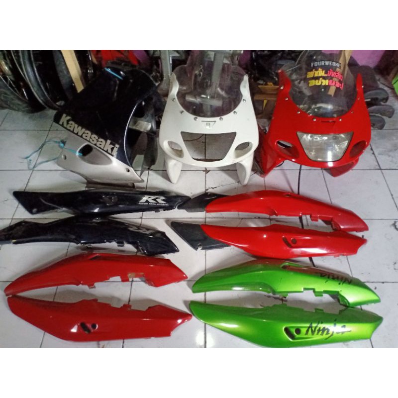 body belakang rr old rr zx ori kawasaki ninja copotan sangat layak pakai