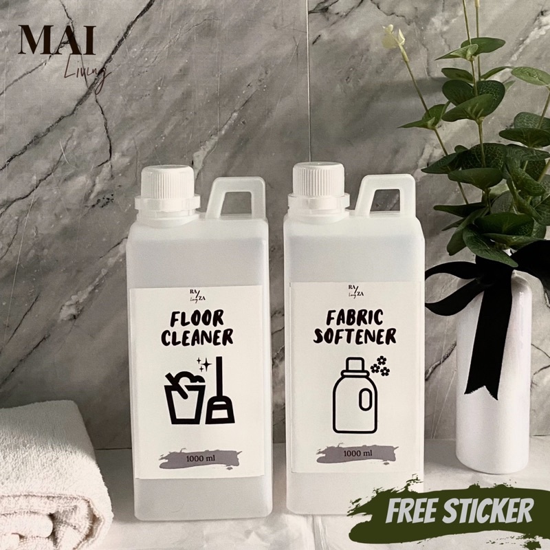 MAI Living Laundry and Cleaning Organizer Bottle / Botol Refill Detergen
