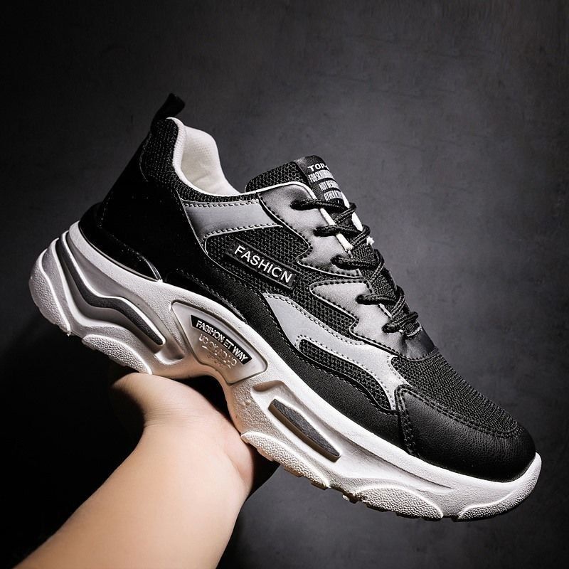 Spatu Sneaker Hitam Sneker Pria Sneakers Sepatu Pria Sekolah Sneakers Sptu Cwk Sekolah Hitam Keren S