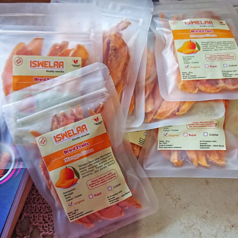 

dried fruits mangga gincu