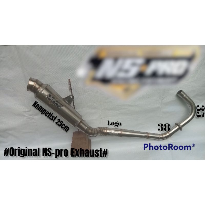 Knalpot racing Original NS-pro Exhaust PNP all motor herex