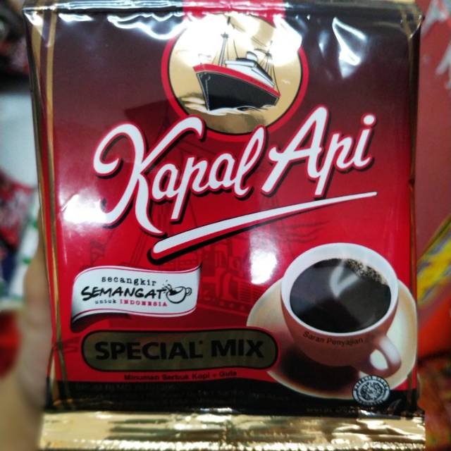 

Kopi Kapal Api Spesial Mix 25gr | 1 Renteng isi 10 Sachet