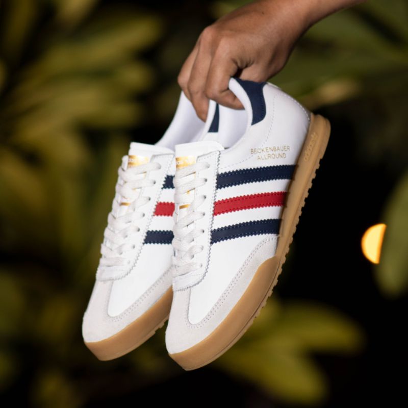 Adidas Beckenbauer &quot;White Collegiate Navy Red Sol Gum&quot;