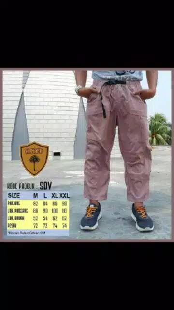 Celana Sirwal Outdoor Dewasa Al hanif dan Arrofee M-XXXL Jumbo Ripstop Premium