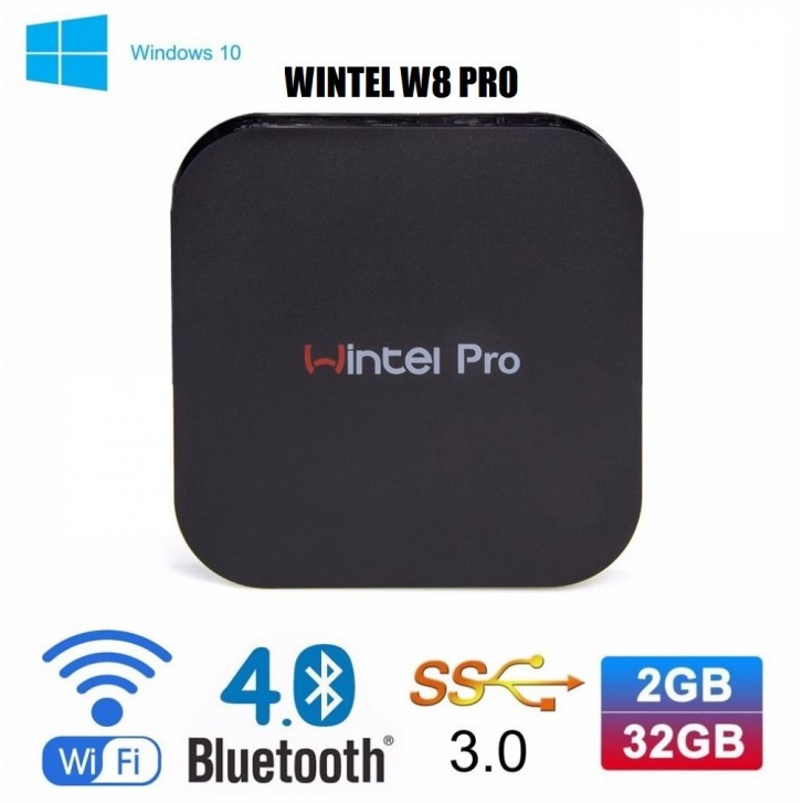 VIA3890 - MINI PC WINTEL W8 PRO Mini PC - Intel Atom x5-Z8350 - 2GB-32GB - Win 10