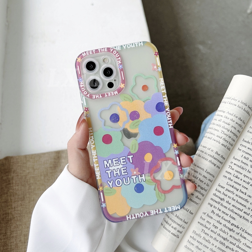 Case Motif Bunga Snow White Untuk INIFIX Hot 11 11S Hot 10 Hot 9 8 Note 10 Pro