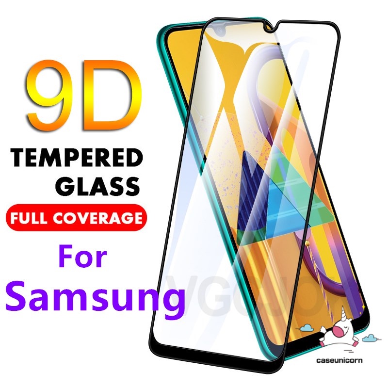 3pcs Pelindung Layar Tempered Glass 9D Untuk Samsung A32 A03s A50 A30s A50s A52 A72 A02S A51 A12 A31 A21S A22 A10S A20S A02S