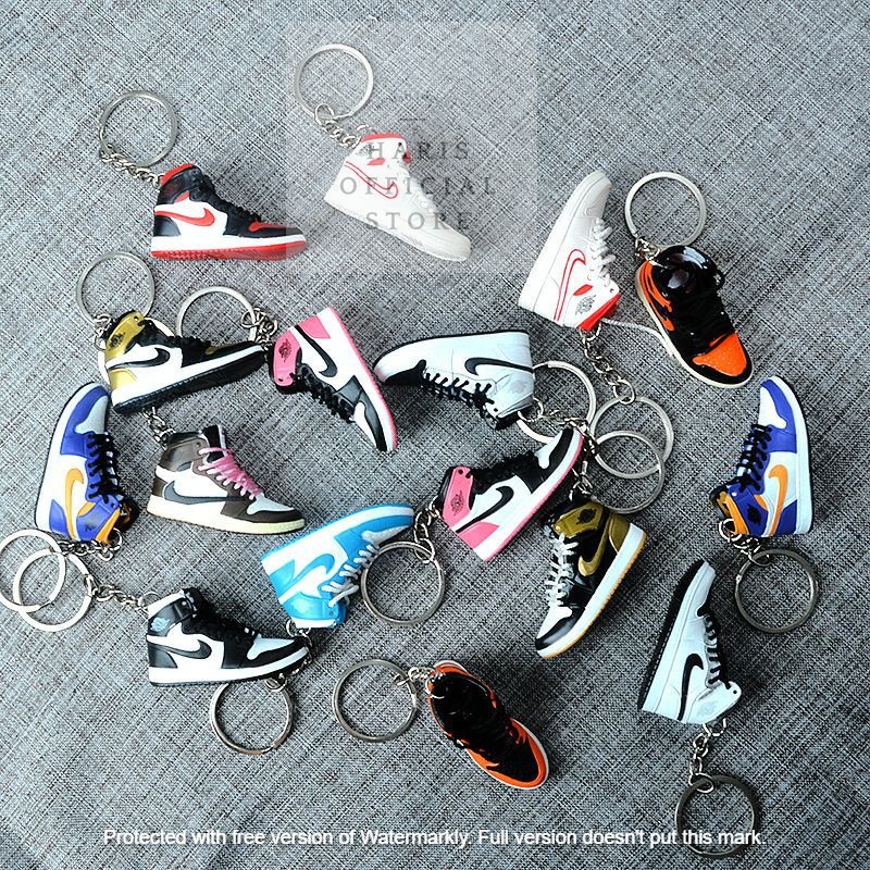 GANTUNGAN KUNCI 3D NIKE JORDAN / SOUVENIR BERKUALITAS /