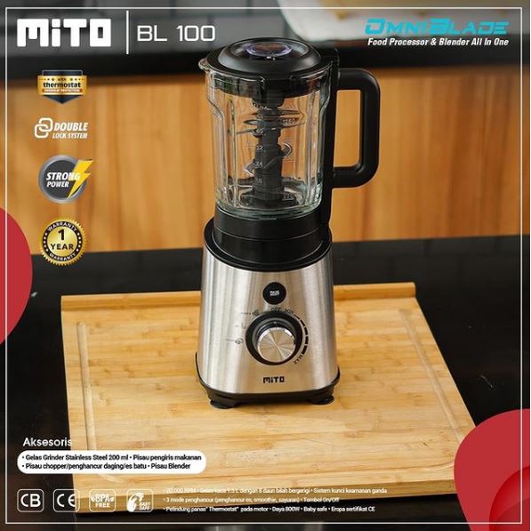 MITO BLENDER &amp; FOOD PROCESSOR BL 100 / BL100