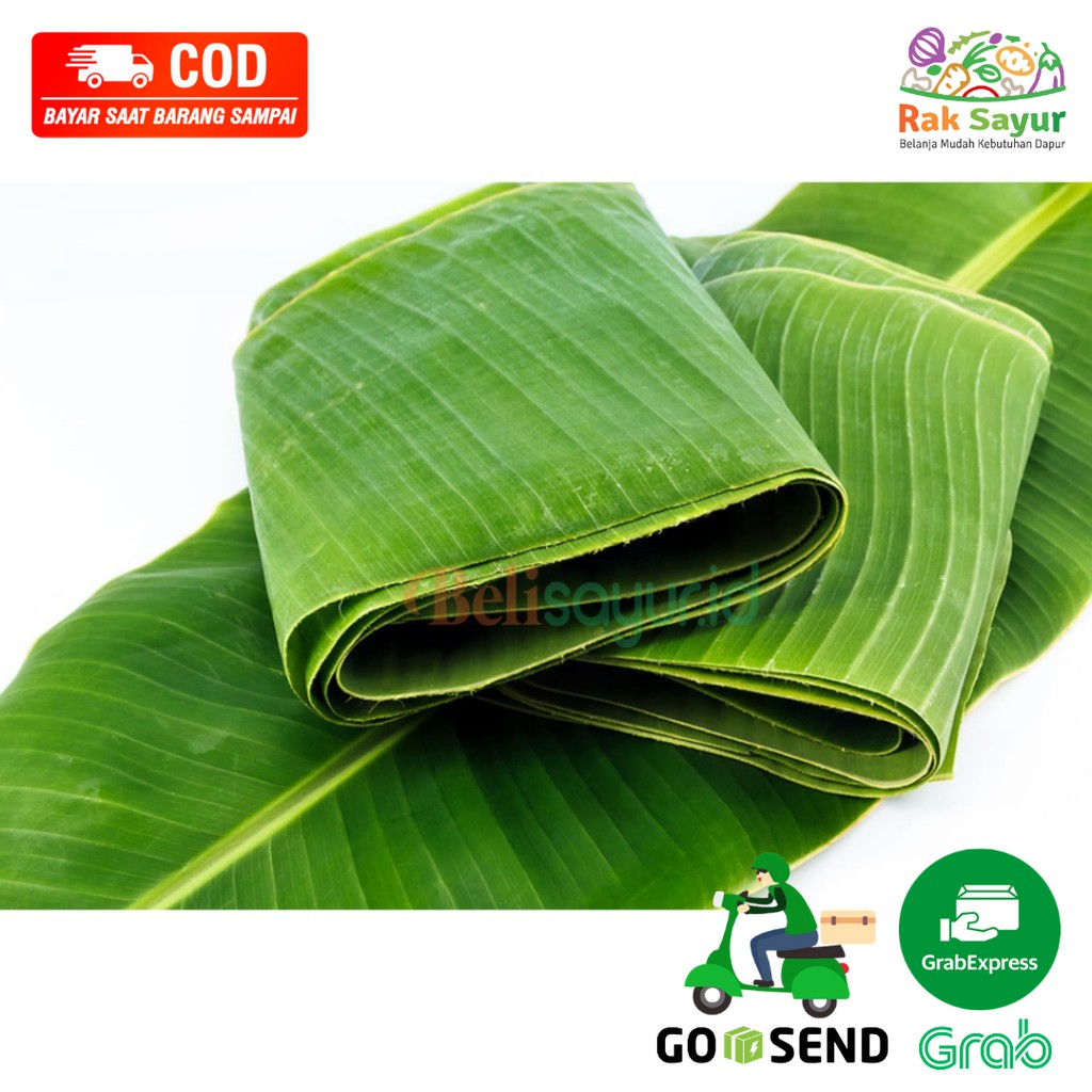 

Daun Pisang per 1Kg Sayuran Segar Rak Sayur Padang Fresh