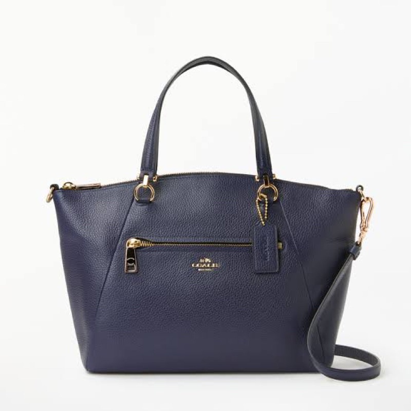 coach prairie satchel navy