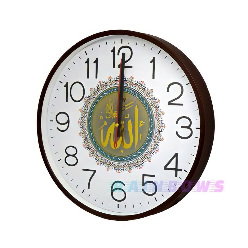 JAM DINDING OGANA 901 KALIGRAFI TEBAL / JAM DINDING OGANA