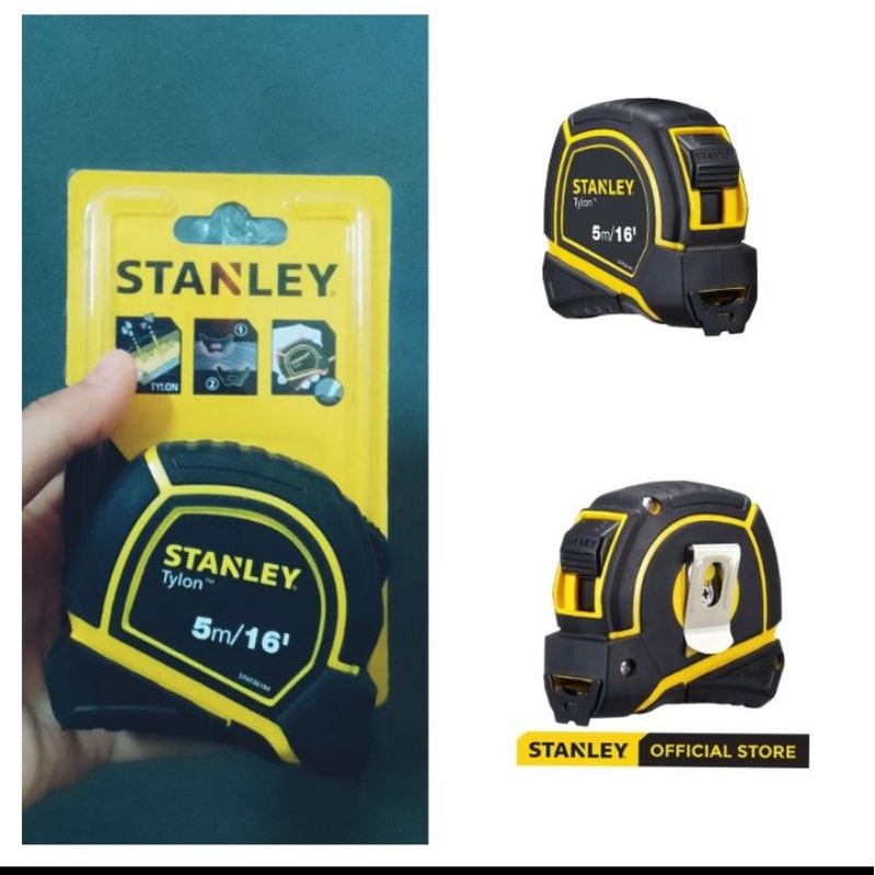 STHT36194 Meteran Stanley Ukuran : 5m - 16" Tylon Tape Stanley