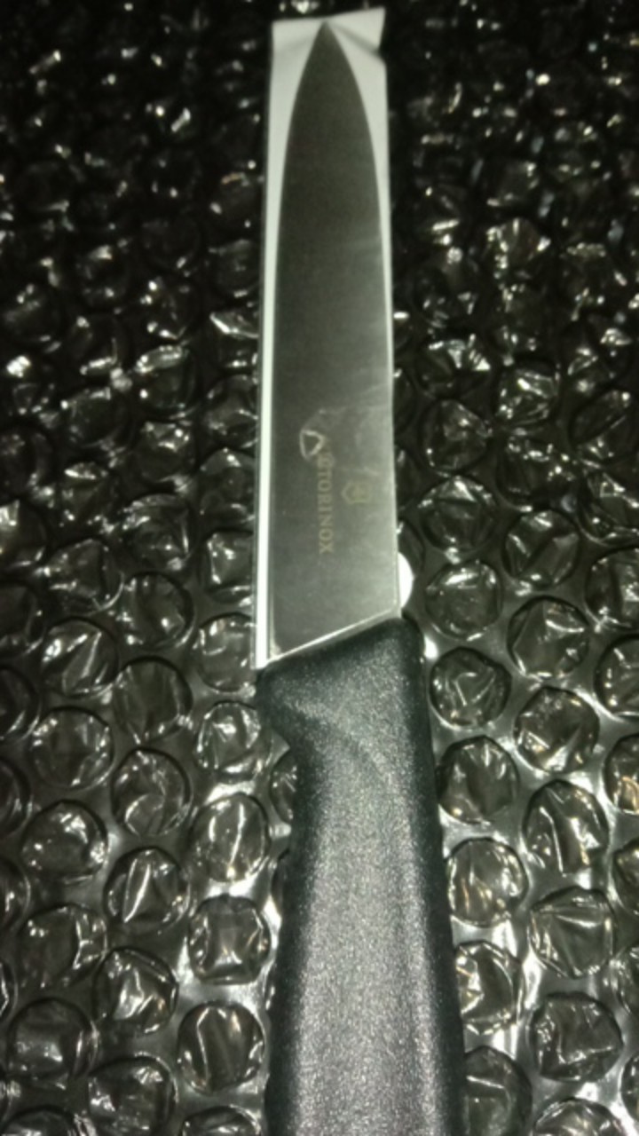 Pisau Dapur 10cm Victorinox Gagang Lengkung Diujung Gagangnya