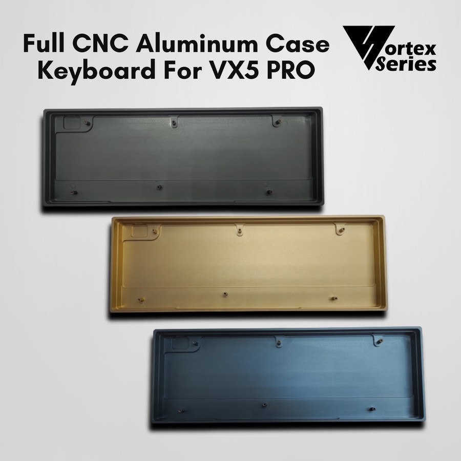 Vortex CNC Aluminum Case for VX5 Pro Mechanical Gaming Keyboard