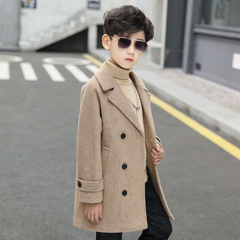 Kids wool coat premium import hangat Zayn mantel anak cowok boys jacket