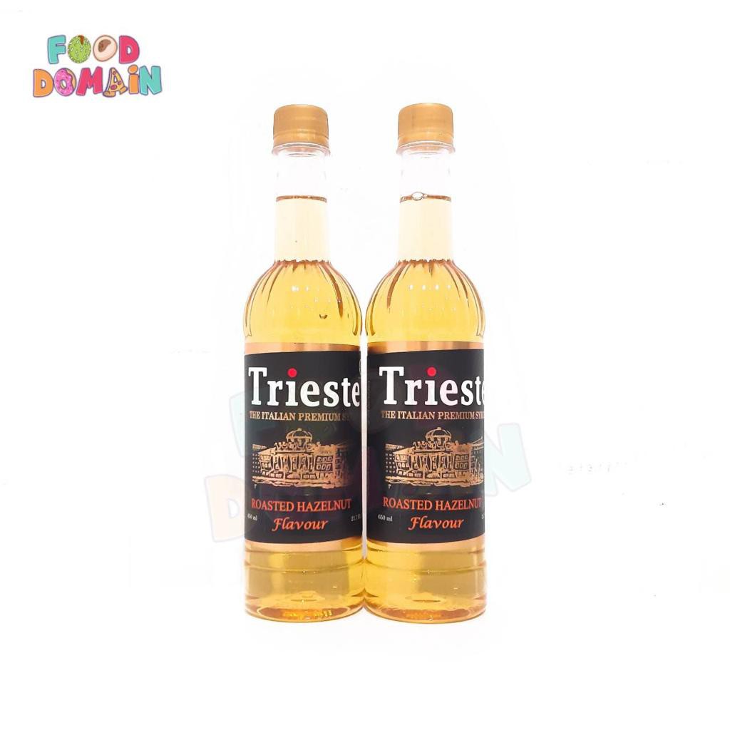

Trieste Syrup Roasted Hazelnut - Sirup Rasa Kacang Hazelnut - 650ml