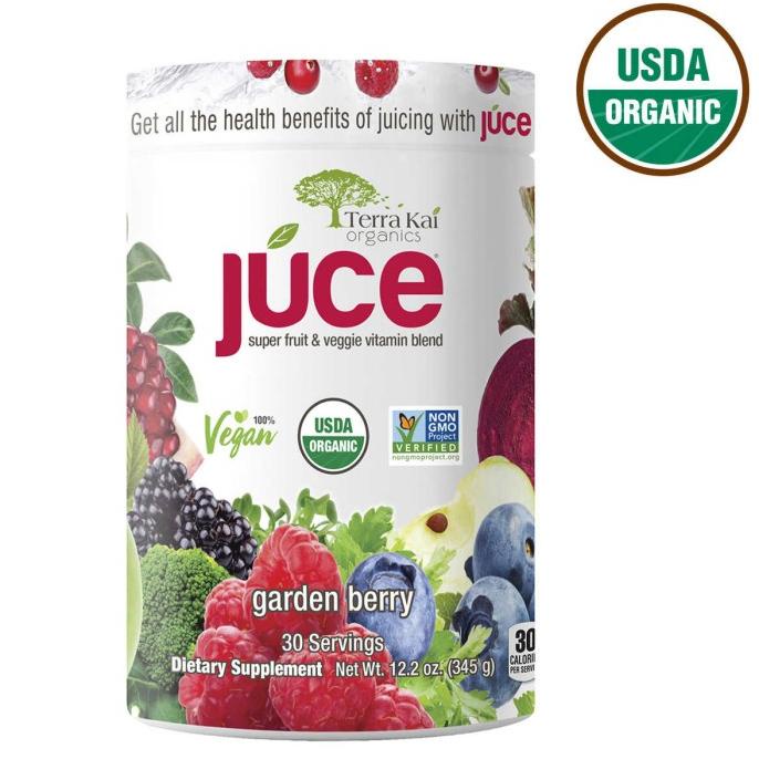 Terra Kai Organics Juce Garden Berry Super Fruit Veggie Vitamin