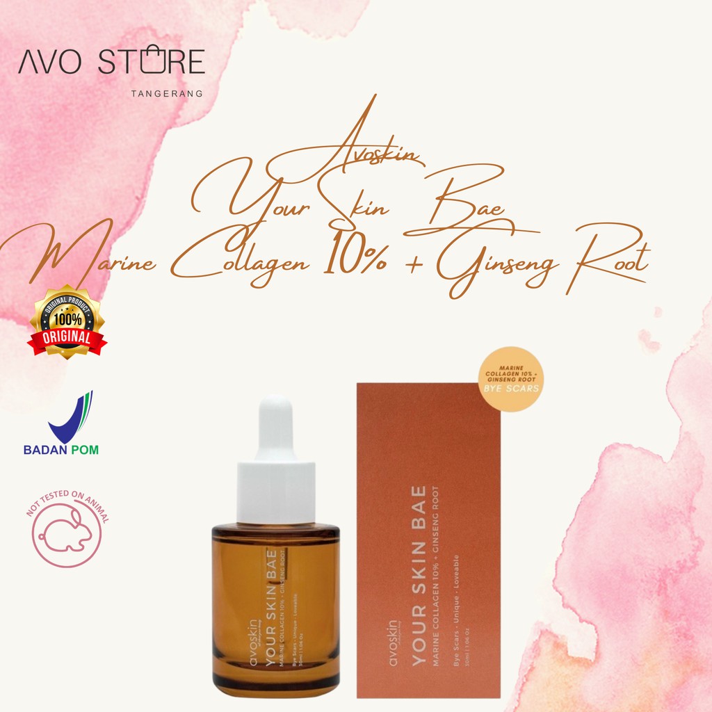 Avoskin Your Skin Bae Marine Collagen 10% + Ginseng Root