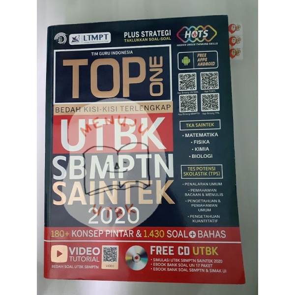 

TOP ONE UTBK SAINTEK 2020