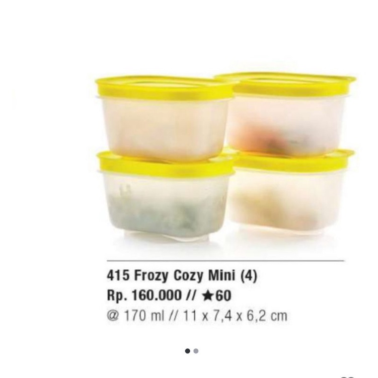mini Frozy Cozy Tupperwate 1 set (4)