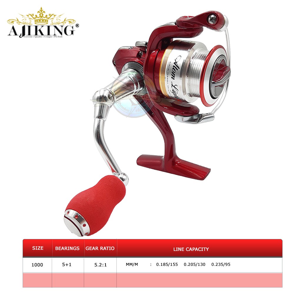 Reel Pancing Ajiking Atom Light 1000