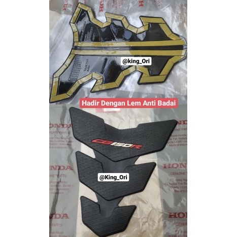 Tank Pad Karet Pelindung Tangki CB Street Fire 150R 150 R LED Asli Original