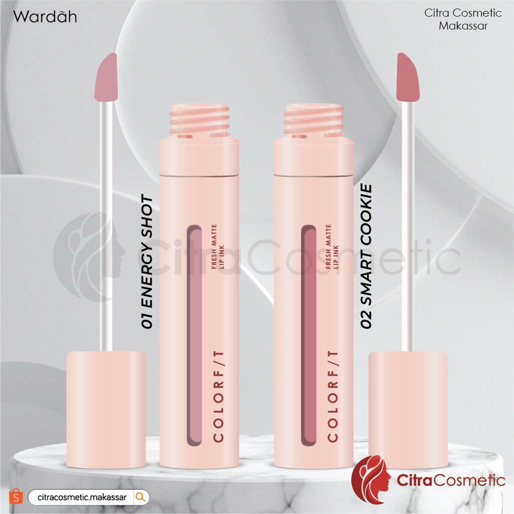 Wardah Colorfit Fresh Matte Lip Series