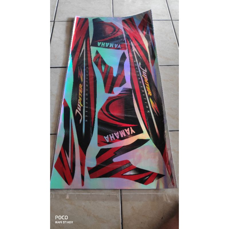 striping hologram jupiter Z burung hantu