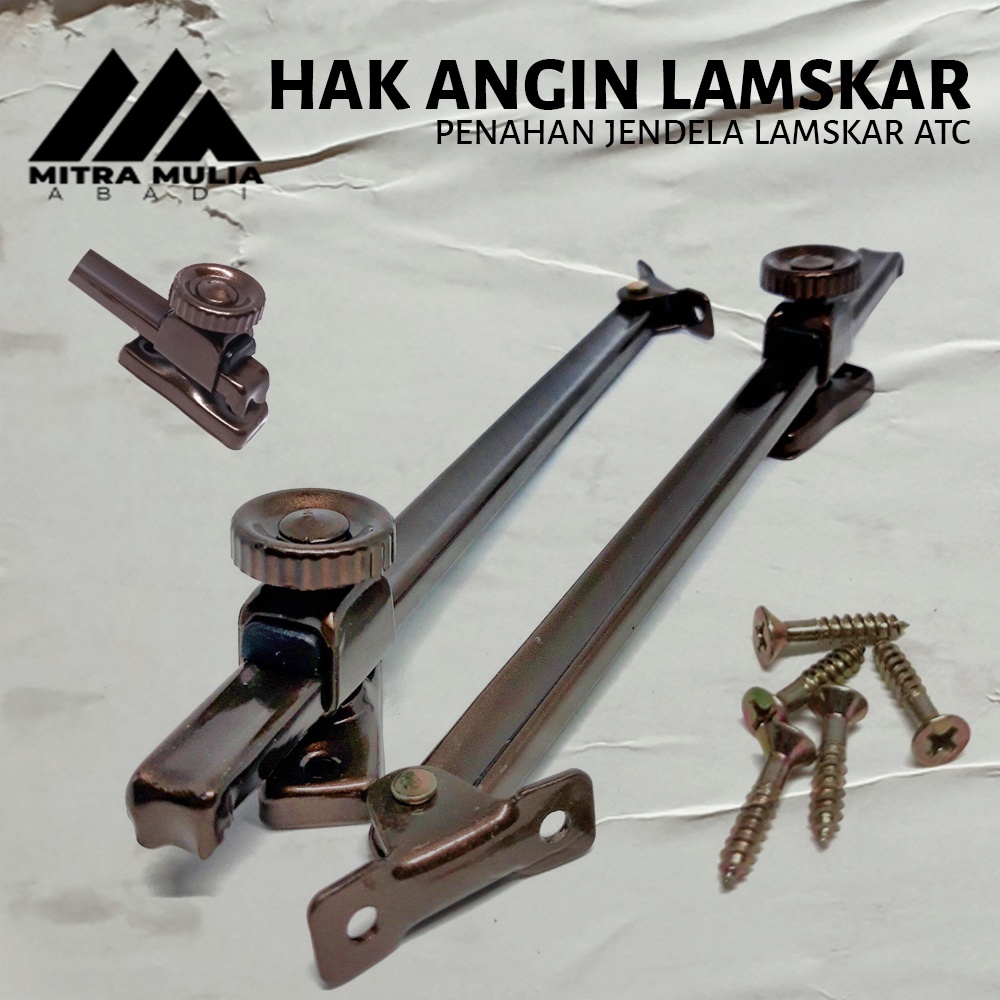 Hak Angin / Lamskar Putar ATC / Penahan Jendela