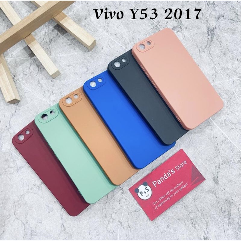 Softcase Pro Camera Vivo Y53 2017 Candy Case Full Color 3D Silikon TPU