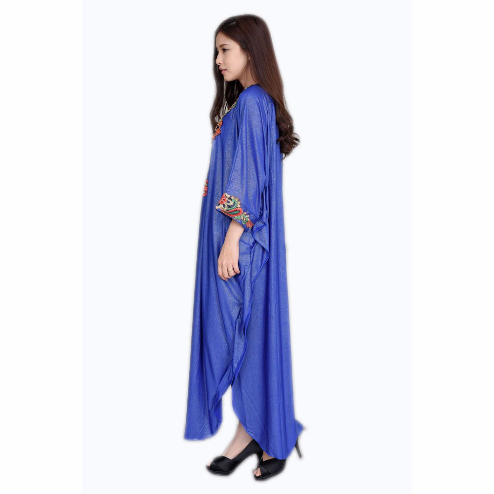 Long dress Gamis Maxi variasi Renda tangan Panjang - XSHOP Sarah