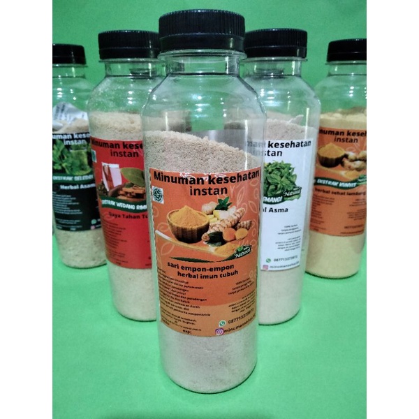 

herbal jamu sari empon-empon minuman sehat anti virus