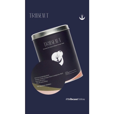 Tribeaut collagen Drink Mixberry 450GR/30 sachet (Minuman Kolagen Mixberry) BPOM
