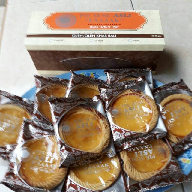 

Pie Susu Asli "ENAAAK" isi 10 pcs