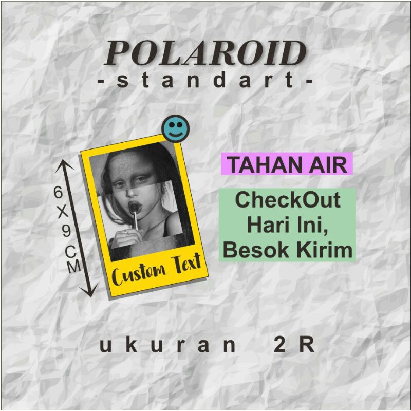 

POLAROID PREMIUM TAHAN AIR (260GSM)