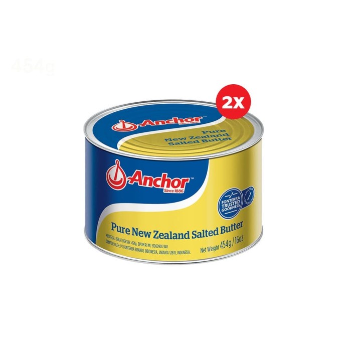 

Ee510 Bundling Anchor Salted Butter 454Gr - 2 Pcs 6Ggddv