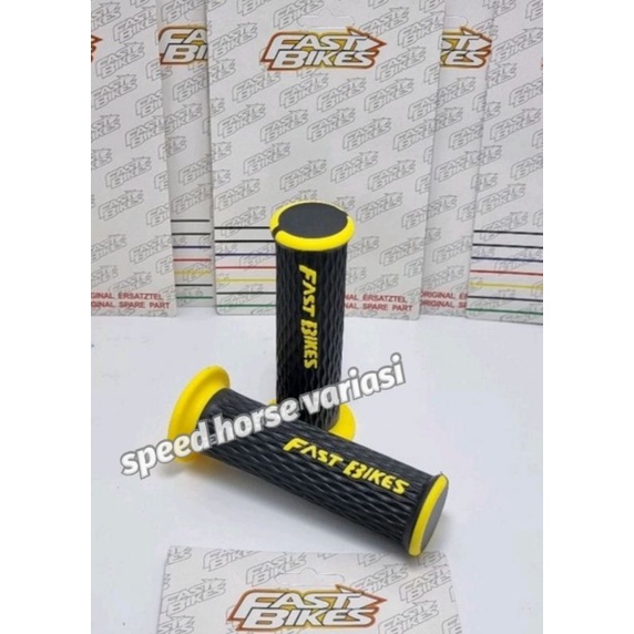 Handgrip Karet domino Motif Ulir gelombang