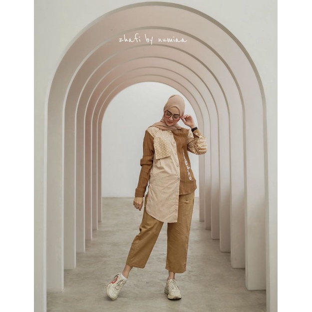 (READY) SETELAN CELANA ZHAFI by NUMIAA