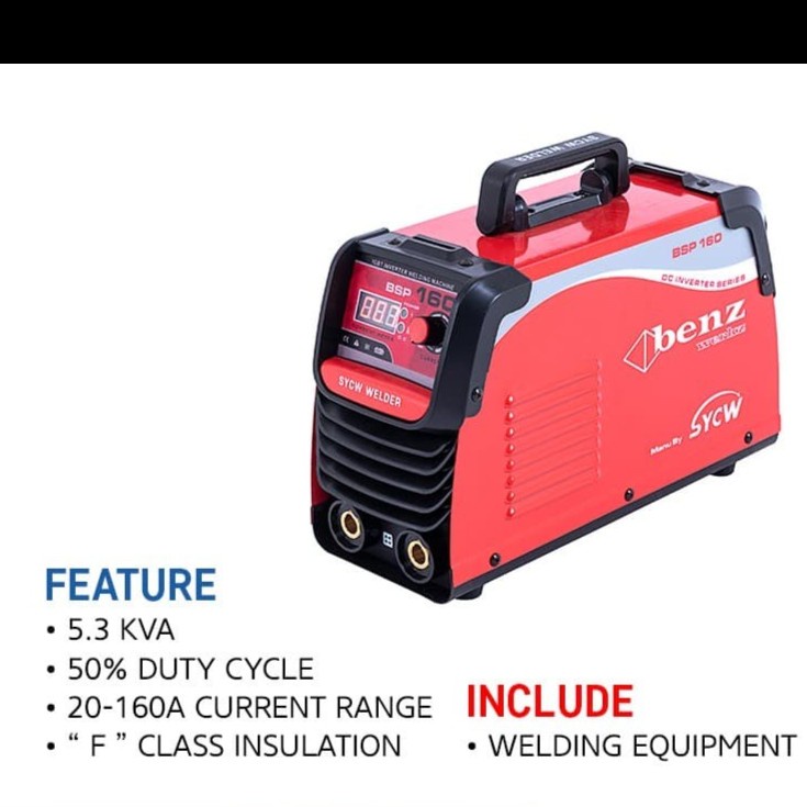 Benz Mesin Las Trafo Inverter 160A (Double PCB) / Travo by BENZ Las